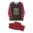 thumbnail image 4 of DuAnyozu Christmas Pajamas for Family Red Plaid Matching Family Christmas Pajamas Pj Pants Christmas 2023(Baby, Kids, Men, Women), 4 of 9