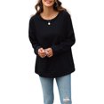 thumbnail image 2 of VILOVE Women Halloween Sweatshirt Pullover Crew Neck Long Sleeve Sweatshirt, 2 of 2