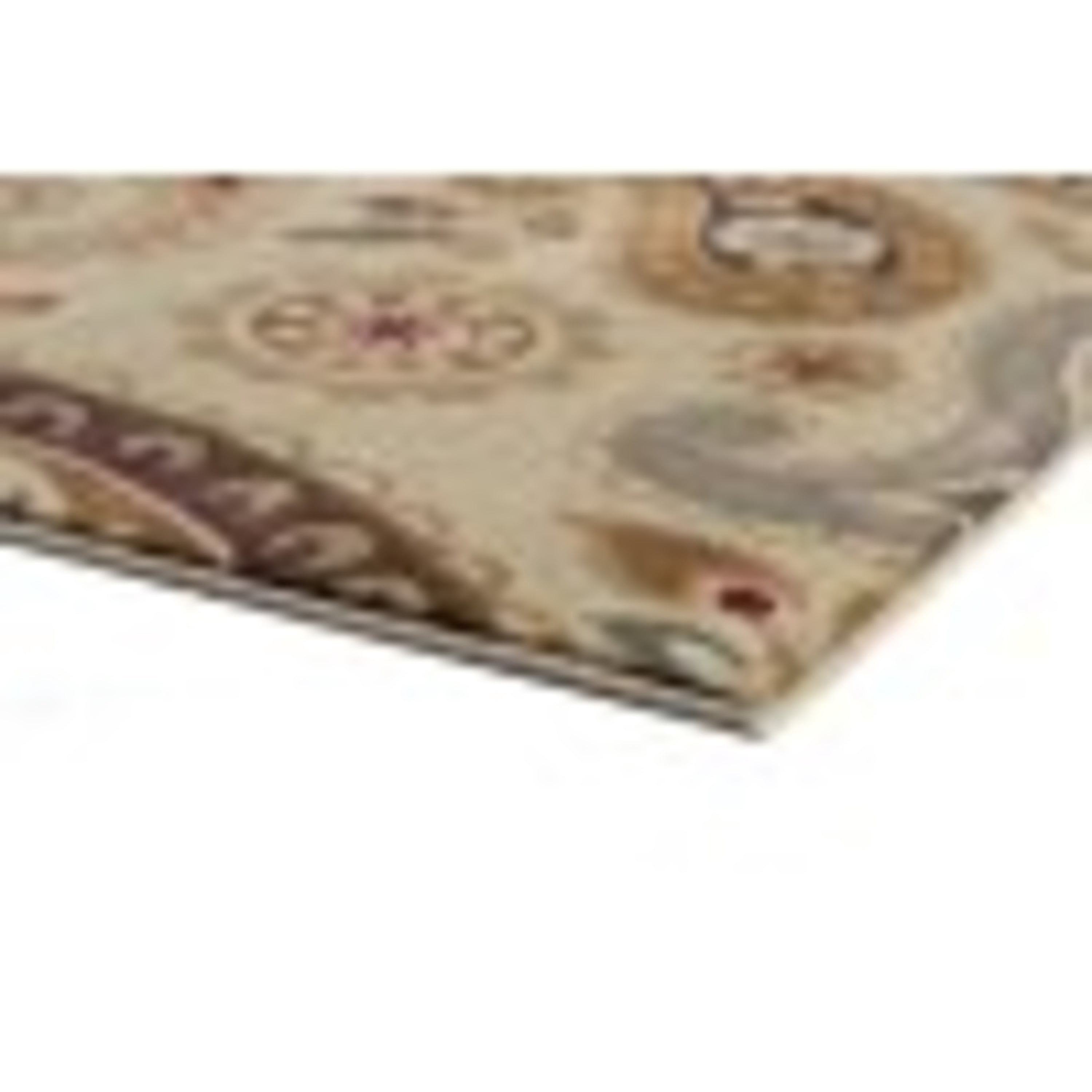 Impressions Transitional 8' x 10' Beige and Brown Polypropylene Indoor Area Rug