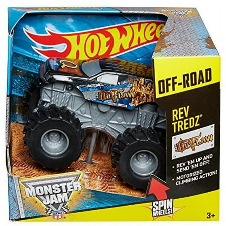 Monster Jam Mattel Hot Wheels Hw Mj Rev Tredz Asst