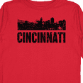 thumbnail image 4 of Inktastic Cincinnati Skyline Grunge Boys or Girls Long Sleeve Toddler T-Shirt, 4 of 5