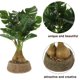 thumbnail image 3 of NUOLUX De Con Planta Artificial Monstera De Hojas Con Maceta Compacta Y Duradera, 3 of 6