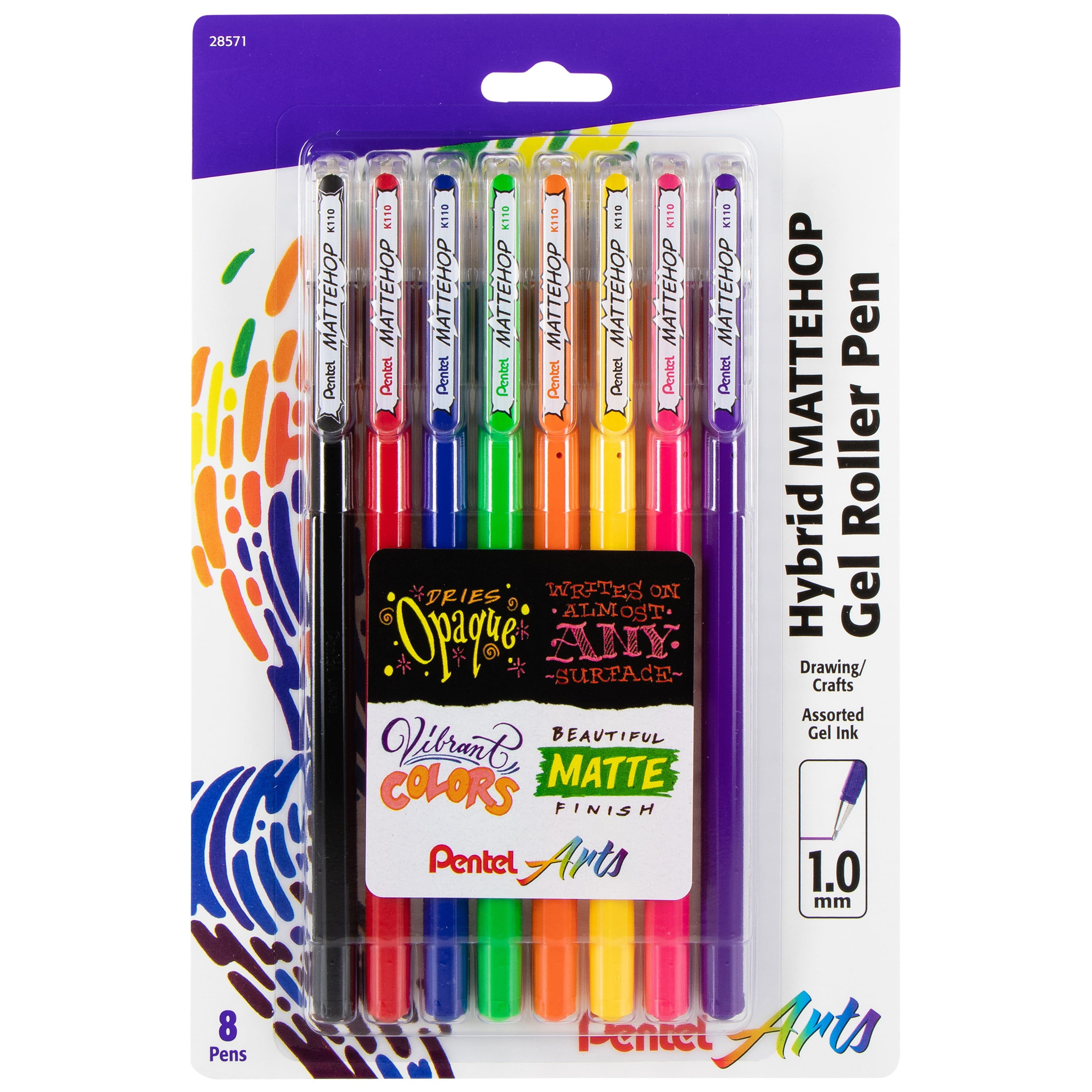 14 Color Retractable Gel Pen Set by Artist's Loft - Walmart.com