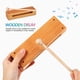 thumbnail image 3 of 2 juegos de bloques de madera de un solo tono y tubos de percusión manuales con baquetas de madera. Instrumentos de percusión educativos para escuelas., 3 of 8