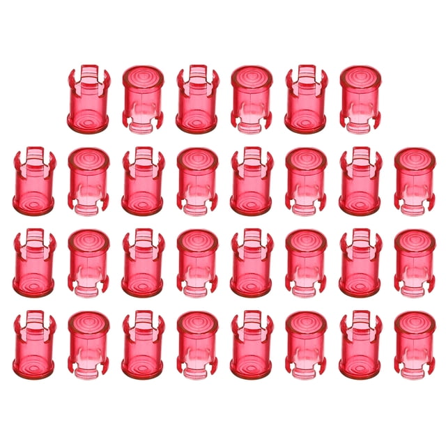 Unique Bargains Douille de Lampe LED 5mm Support de Diode Électroluminescente, Lot de 30 Rouge