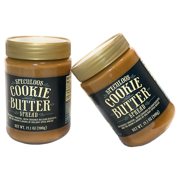 Trader Joe's Speculoos Cookie Butter 14.1 Oz (Pack of 2)