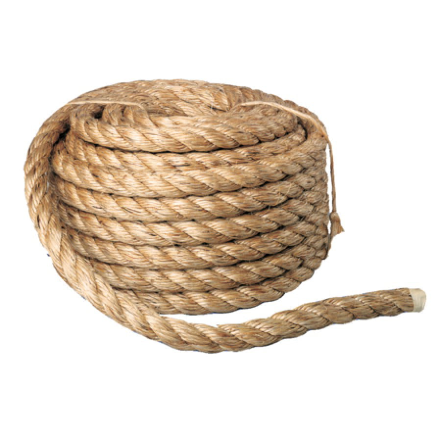 Decorative Landscaping Climbing 1/2 in x 10 ft - SGT KNOTS Thick Heavy Duty Rustic Outdoor Cordage for Craft Tan Brown Natural Rope Twisted Manila Rope Hemp Rope Dock Tree Hanging Swing