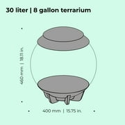 biOrb AIR 30 Terrarium - Grey, Acrylic