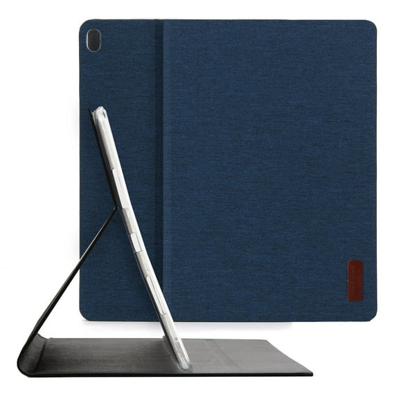 Dteck Slim Flip Case For iPad Air 3rd Generation & iPad Pro 10.5 inch, Magnetic Closure Leather Folio Stand Case Cover Auto Wake Sleep, Blue