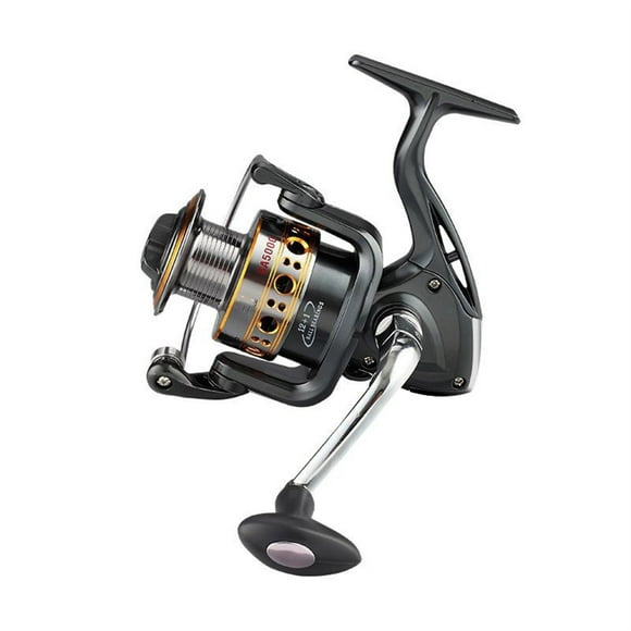 12+1BB Spinning Reel 8KG/17.6LB Max Drag No Gap Metal Stainless Steel Handle Saltwater Carp Fishing Reels ,Rigid Aluminum Skeletal Frame
