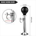 thumbnail image 2 of Claxon Clásico para Bicicleta de Metal, Cuerno de Payaso Resistente con Aleación de Aluminio y Bola de Goma, Sonido Fuerte y Elegante - Universal para Manillar, 2 of 8