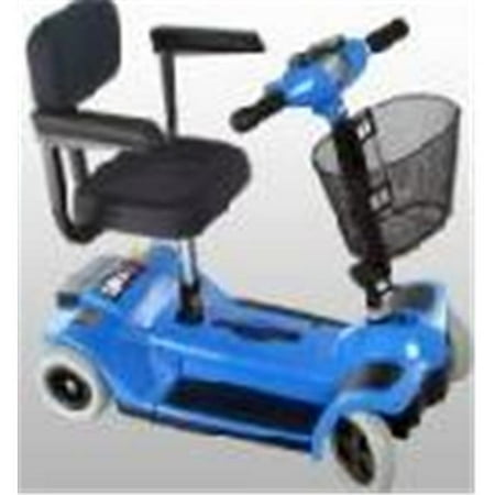 Zipr Mobility ZIPR4BLUE 4 Wheel Travel Scooter - Blue