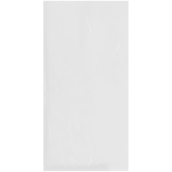 Plymor 12" x 24" (Pack of 100), 4 Mil Flat Open Clear Plastic Poly Bags