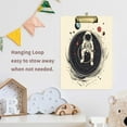 thumbnail image 4 of FORMRS Acrylic Clipboard with Low Profile Clip Standard A4 Letter Size, 12.5" x 9", Beige Astronaut Space, 4 of 8