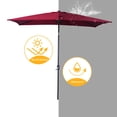 thumbnail image 5 of ACEGOSES 10 x 6.5ft Patio Umbrella with 6 Ribs Tilt and Crank Sunshade Canopy for Garden and Yard,Red, 5 of 8