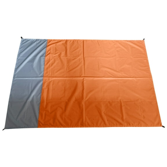 JeashCHAT Beach Blanket , 79 x 55 in Beach Mat Sand Free Waterproof Quick Dry Oversized Outdoor Picnic Mat, Lightweight Folding Picnic Mat with 4 Floor Nails for Travel, Camping, Hiking