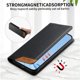 thumbnail image 3 of Funda Tipo Cartera de Cuero Sintético para Samsung Galaxy A53 5G Bloqueo RFID, con Ranuras para Tarjetas y Bolsillo para Efectivo, Cierre Magnético Fuerte Negro, 3 of 6