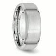 thumbnail image 4 of Cobalt Beveled Edge Satin and Polished 8mm Band Size 11, 4 of 6