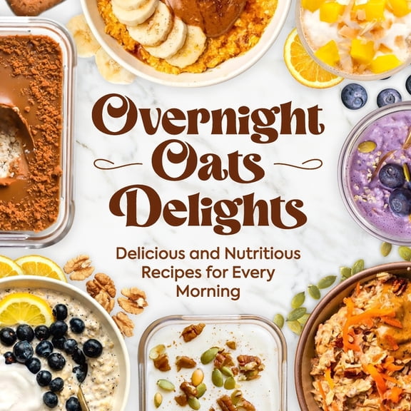 Overnight Oats Delights: Delicious and Nutritious Recipes for Every Morning: Delicious Overnight Oats Recipes for a Heal, (Paperback)