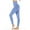 Dark Blue, variant on Womens Pants Fashion Hip Seamless Point High Waist Speed Dry Pants Fitness Yoga Pants S-L
