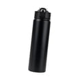 thumbnail image 4 of Botella de agua de acero inoxidable a prueba de fugas con tapa de bloqueo de 750 ml, fácil de usar, de doble pared, para exteriores, automóviles, Negro, 4 of 8