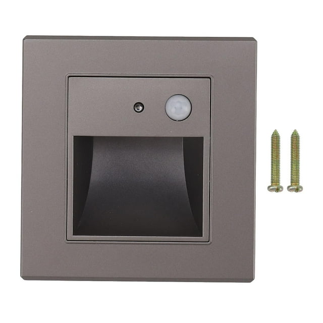 Spot LED encastré pour escalier avec détecteur de mouvement, 1,5 W, 3\xa0000 K, 180-240 V