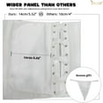thumbnail image 5 of JASGOOD Corsets for Women White Corset Fashion Bustier Corset Top Lingerie, 5 of 11