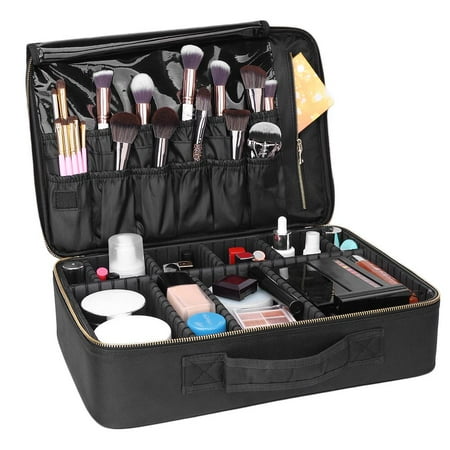 Ktaxon Travel Makeup Train Case Organizer Portable Artist Storage Bag 16.14