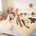 thumbnail image 5 of Manfei Boot Full Size Bedding Sets 7-Piece Holiday Full Size Bed in a Bag, Orange Brown, Xmas Reversible, 5 of 6
