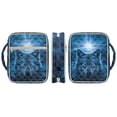 thumbnail image 3 of Xixirimido Bible Cover Case Large Quilted Bible Carrying Case with Handles, Bible Study Supplies & Accessories Christian Gifts for Church, Wolf & Cross, 3 of 7