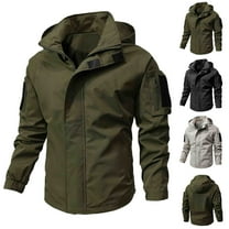 Mens Jackets Lightweight Windbreakers Zip Up Waterproof Performance Rain Coat Winter Keep Warm Outdoor Jacket