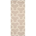 thumbnail image 2 of SAFAVIEH Cambridge Joshua Geometric Wool Runner Rug, Beige/Ivory, 2'6" x 6', 2 of 5