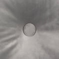 thumbnail image 4 of Jordan Manufacturing 18" x 18" Light Gray Solid Square Tufted Decorative Throw Pillow with Fabric Button, 4 of 5
