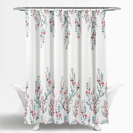 

Mirabelle Watercolor Floral Shower Curtain