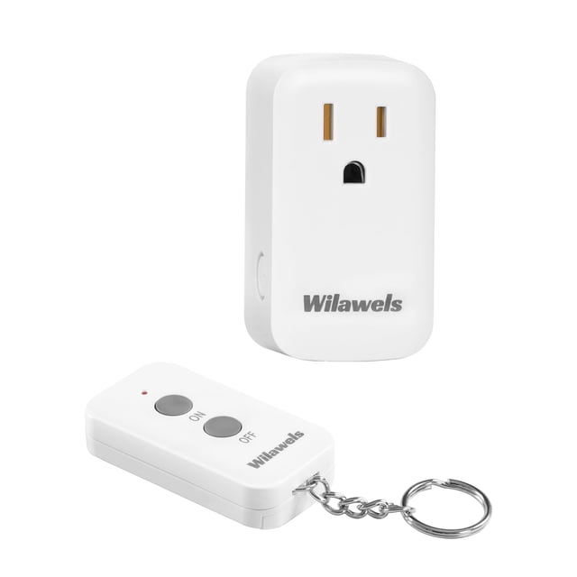 Enchufe con control remoto WILAWELS inalámbrico de 30 m de alcance