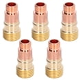 thumbnail image 2 of Gas Lens Collet Body, 5Pcs Durable Gas Len Connector  Standard Size Lightweight  For WP-17 18 26 TIG Welding Torch, 2 of 8