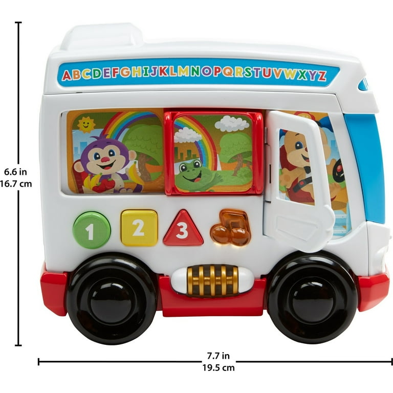 Fisher price laugh and learn bus hotsell