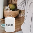 thumbnail image 2 of Metal Tea Canister Portable Tea Container Sugar Container Handheld Tea Canister Sugar Holder, 2 of 9
