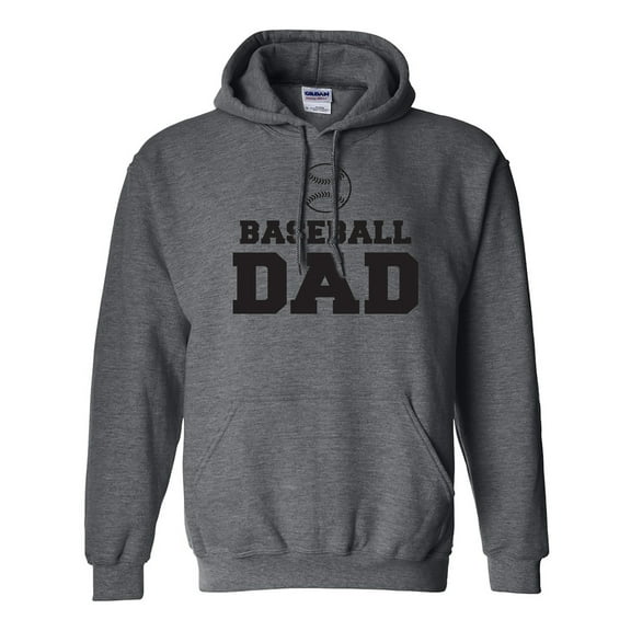 Baseball Dad Adult Hooded Sweatshirt