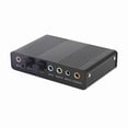 thumbnail image 1 of 6-Channel USB External Sound Card with Digital Optical SPDIF - 5.1 Surround Audio Adapter, Compatible with ,OS X OS9.1 , Plug & Play DAC, 1 of 7