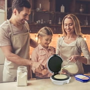 Chef Buddy Electric Nonstick Waffle Cone Maker with Shaper Cone (White)