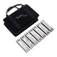 thumbnail image 1 of Fender 0990701049 Armonicas Blues Deluxe 7-pack C/case Cromo, 1 of 2