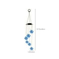 thumbnail image 3 of Neorosiri Blue Solar Wind Chime Lights Outdoor Waterproof,15.7 Inch Hanging Decoration,Romantic String Lighting for Garden Party Ambiance, 3 of 6