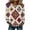 Multicolor5, variant on Miqool Western Vintage Print Sweatshirts for Women Long Sleeve Crewneck Casual Loose Pullover Sweatshirt Top