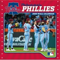 Philadelphia Phillies 2026 12x12 Team Wall Calendar, (Paperback)