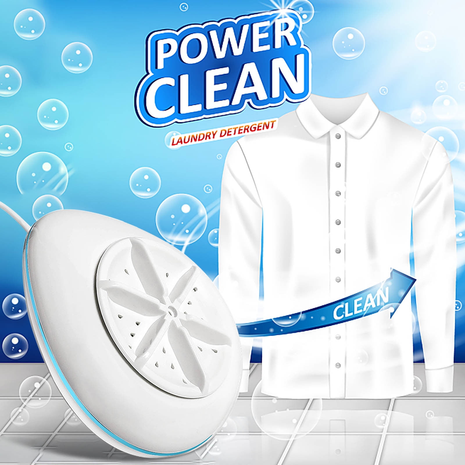 Portable Travel Underwear Turbo Spinning Washer Fully Automatic Small Washing Machine