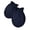 Navy, variant on Voska Newborn Baby Boys Girls Mittens 0-6 Months Infant Toddler Mittens No Scratch Solid Color Gloves Black