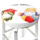 thumbnail image 3 of Balery Summer Gnome Fundas de asiento para taburete de bar redondo de tela de terciopelo ajustables que protegen de arañazos y manchas para sillas de 14 a 17 pulgadas.-13 inch, 3 of 7