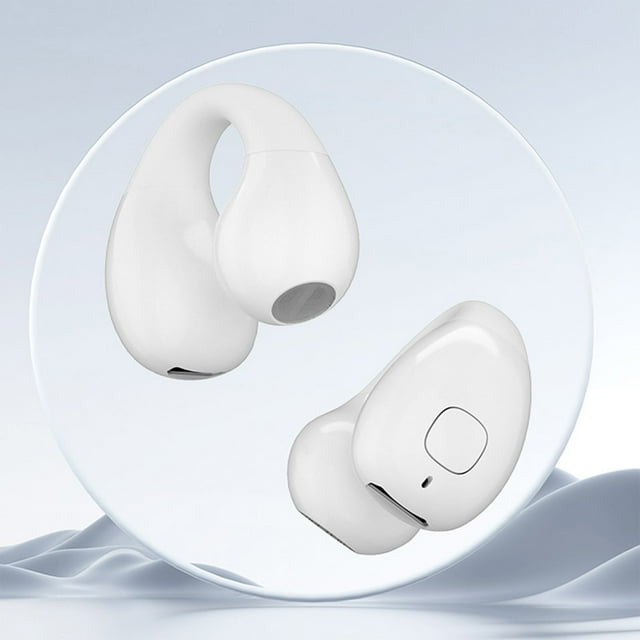 Electrónica de consumo, Smart Wear, Auriculares Bluetooth, Auriculares Bluetooth con clip, Auriculares inalámbricos con batería de larga duración, Auriculares ABS