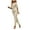 Beige, variant on Jumpers for Women with Overalls Casual Jumpsuits Plus Size Summer Solid Short Sleeve Zipper Bandage Pockets Button Jumpsuit